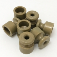 Нажмите для увеличения Изолятор пластиковый с фаской для самореза серии Царский Стиль о/у D20хH24, цвет: античная бронза.